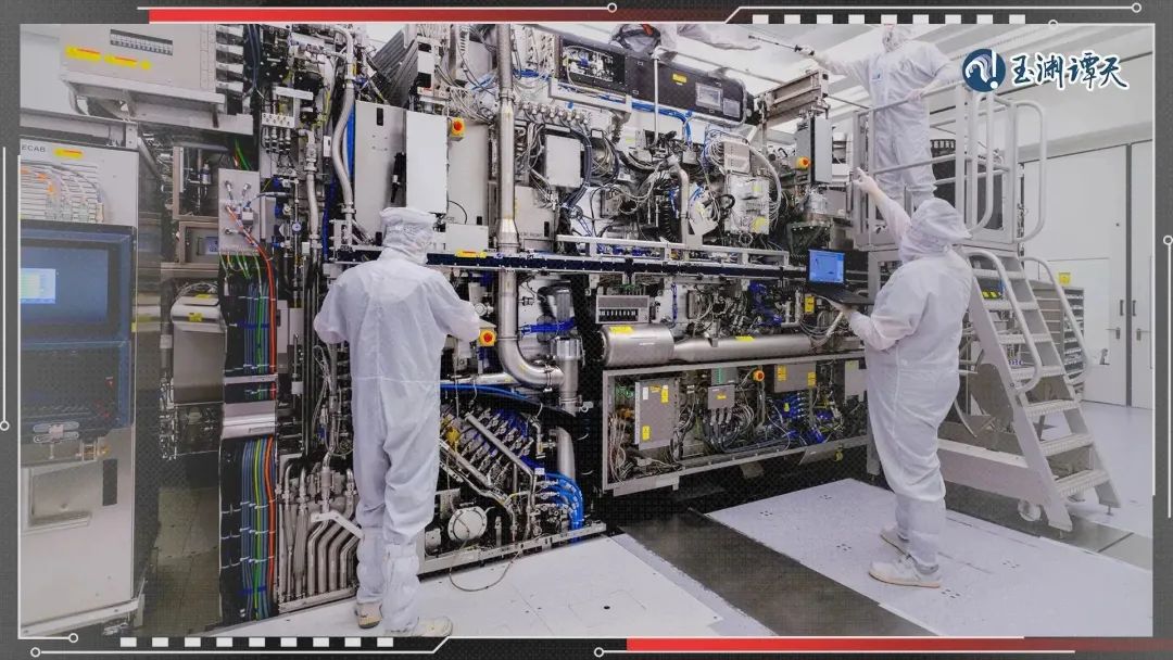 近200噸的光刻機&nbsp;圖片來源：玉淵譚天