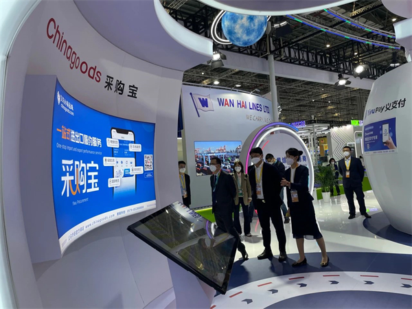 　　图：2022年11月 上海进博会现场