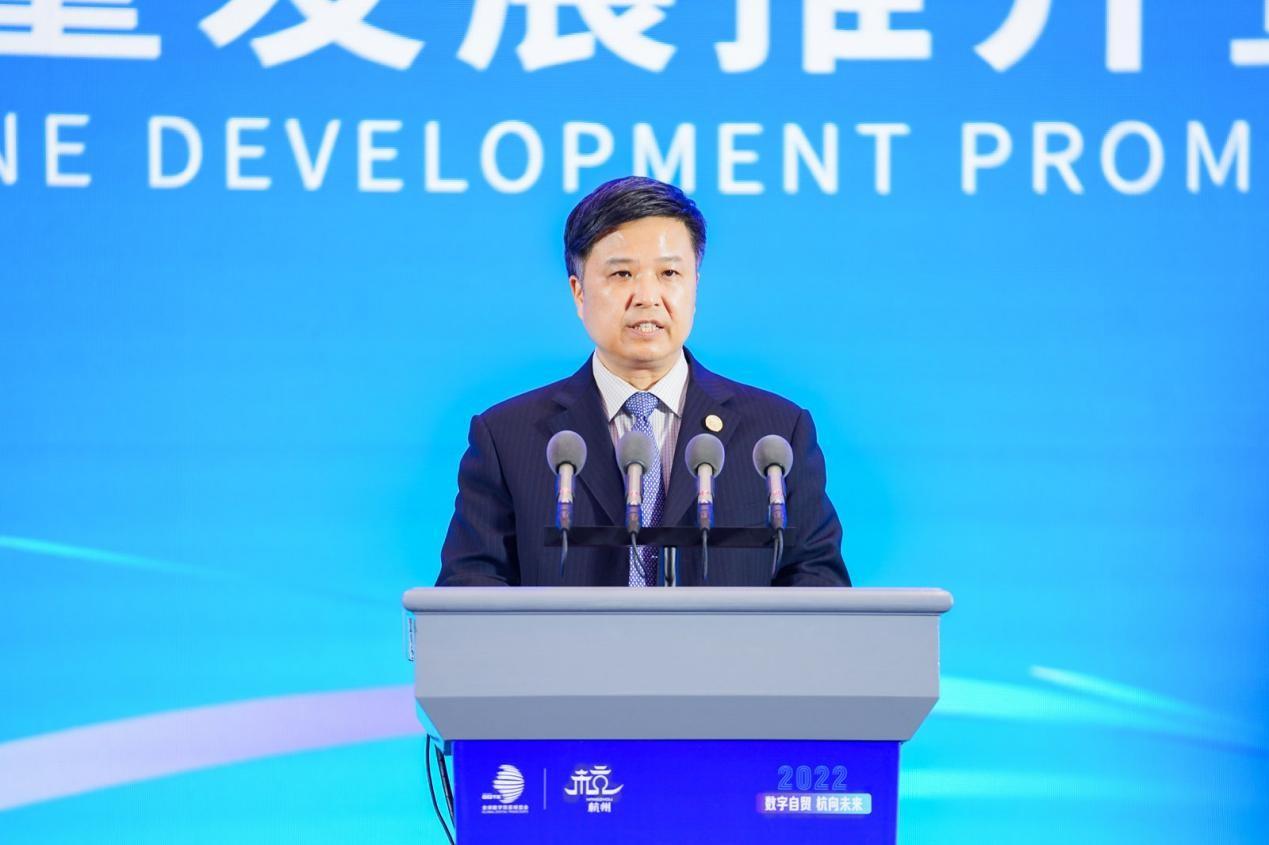 (图:浙江省商务厅厅长韩杰)