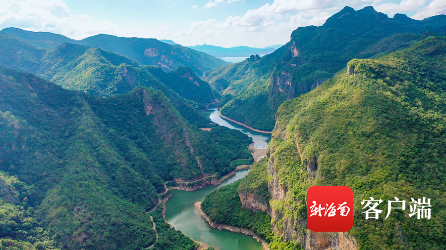 昌江王下乡十里画廊。拍客 李昊 摄