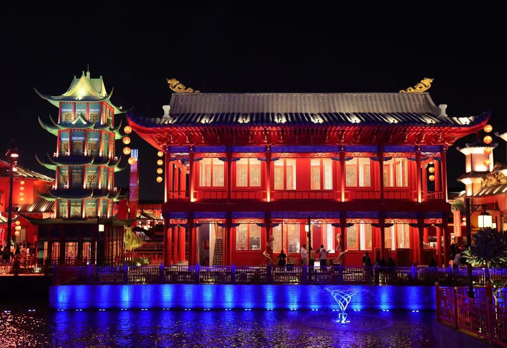 △沙特利雅得亮眼的“中国元素”