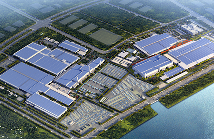 广汽丰田生产线应用了太阳能发电系统 图/企业供图