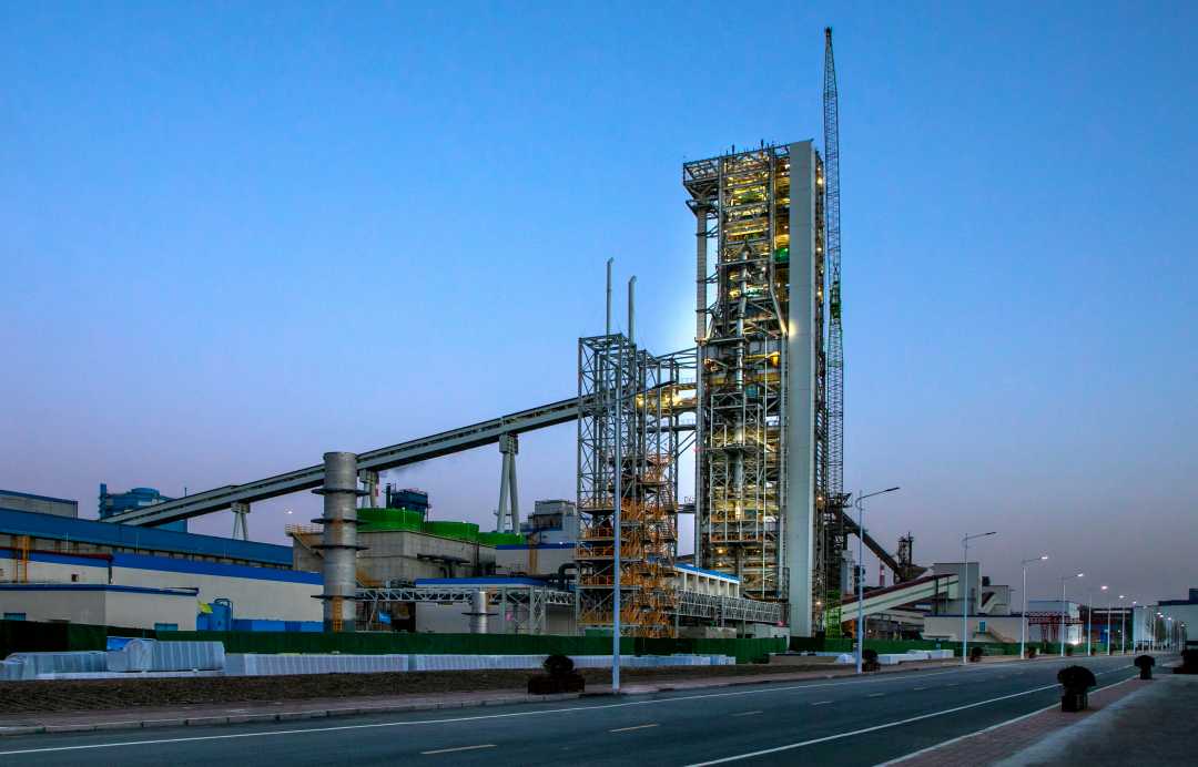 河钢集团120万吨氢冶金示范工程一期全线贯通