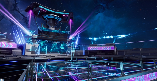 　　图:英特尔元宇宙扣篮大赛主赛场