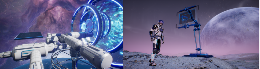 　　图:太空探索主题元宇宙赛场