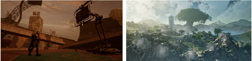 　　图:环保主题元宇宙赛场