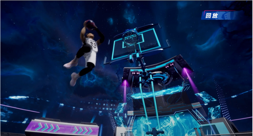 　　图:地板视角回放镜头