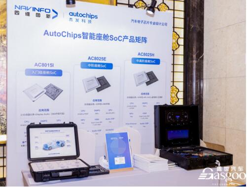 　　图:智能座舱SoC芯片产品矩阵展示