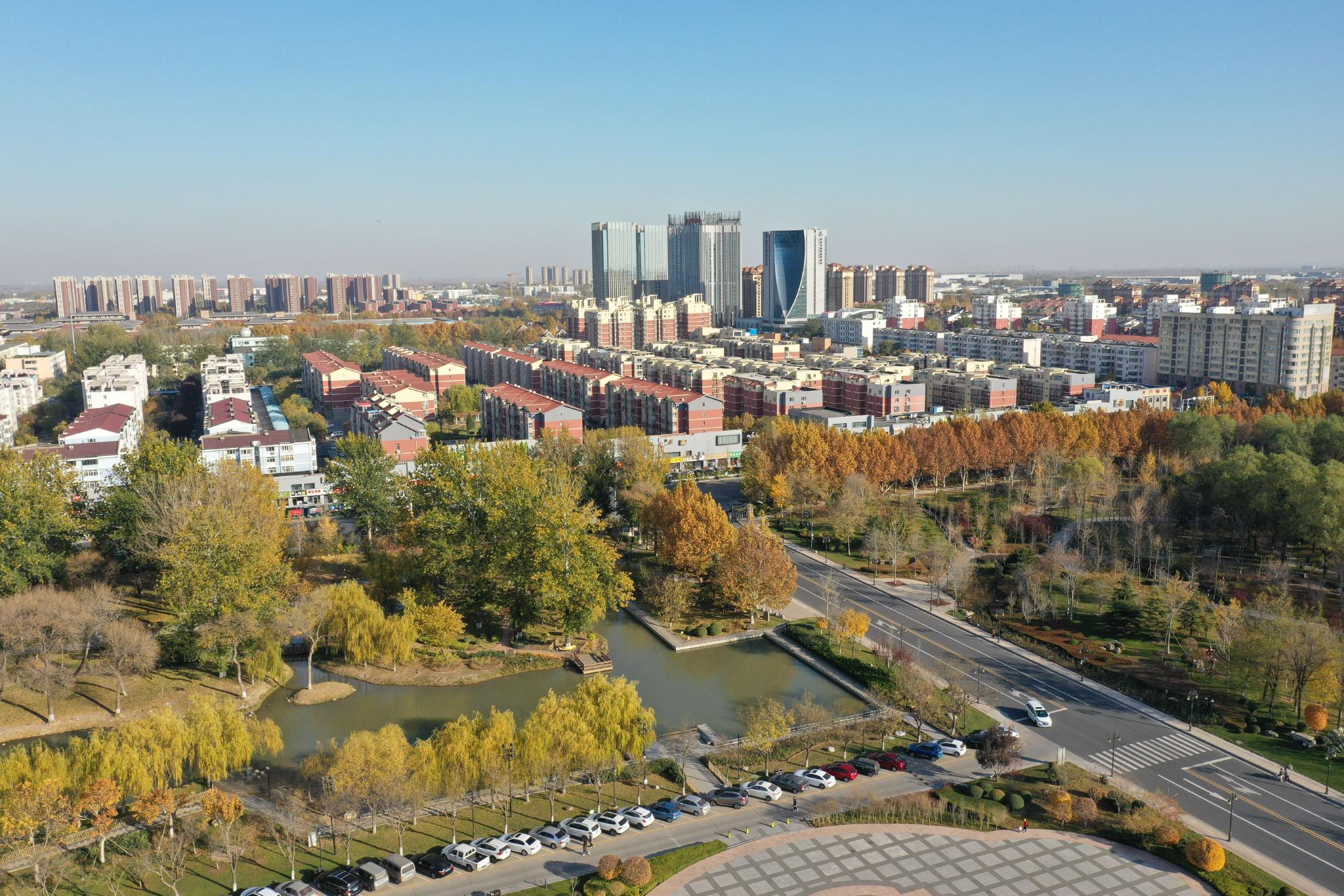 美丽宜居的廊坊开发区.记者 马珉璐 通讯员 侯子清 摄