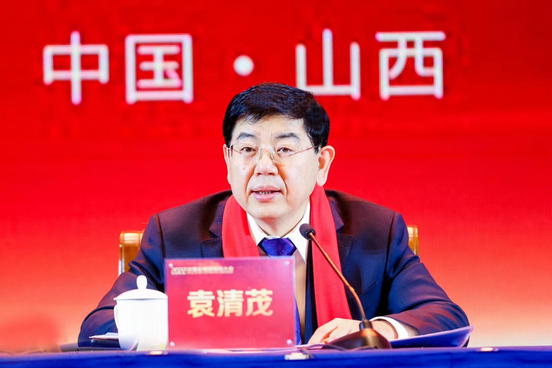 汾酒党委书记,董事长袁清茂. &nbsp;企业供图