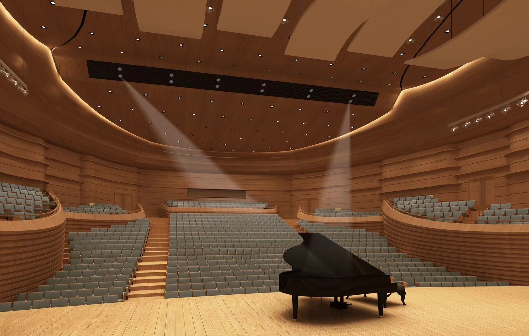 四川省文化艺术中心效果图