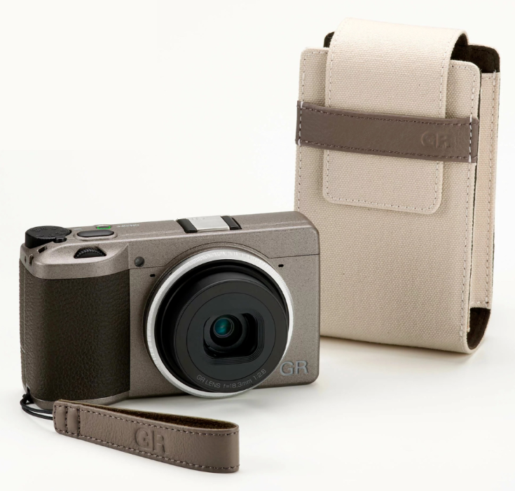 理光GR III相机日记版限量套装曝光：金属暖灰色设计，配有帆布包