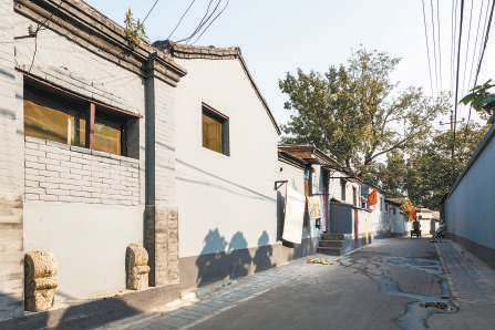 羊角灯胡同一角. 蒋晨明 摄