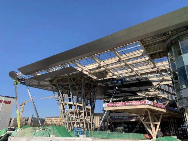 东夏园枢纽主体结构年内基本完工_新浪财经_新浪网