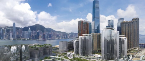 　　新鸿基地产打造的香港西九龙TOD