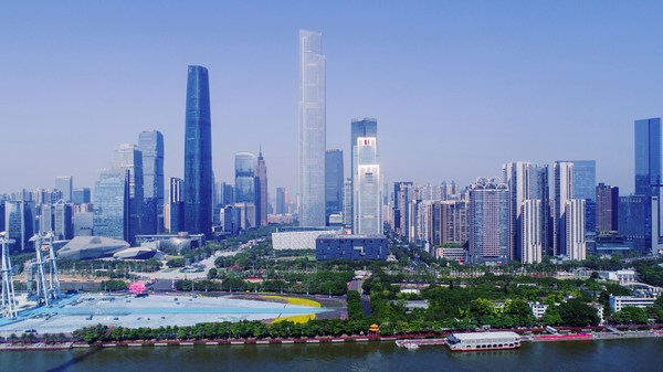 广州珠江新城cbd核心区域