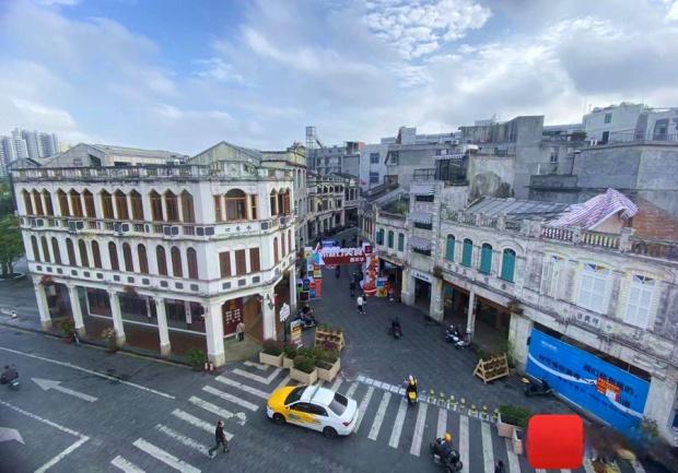 如今的海口水巷口.记者陈望 摄