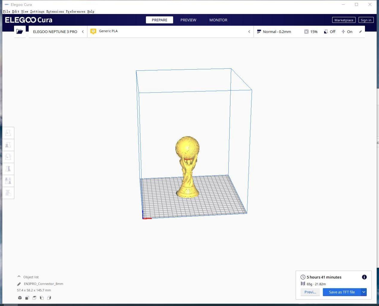 　　ELEGOO Neptune3 Pro 切片操作