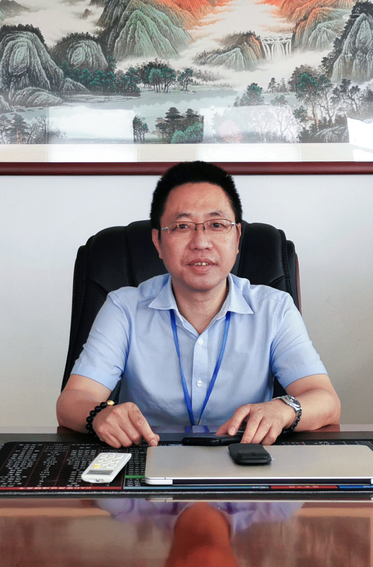 福建汇川物联网技术科技股份有限公司董事长郑文.受访者供图