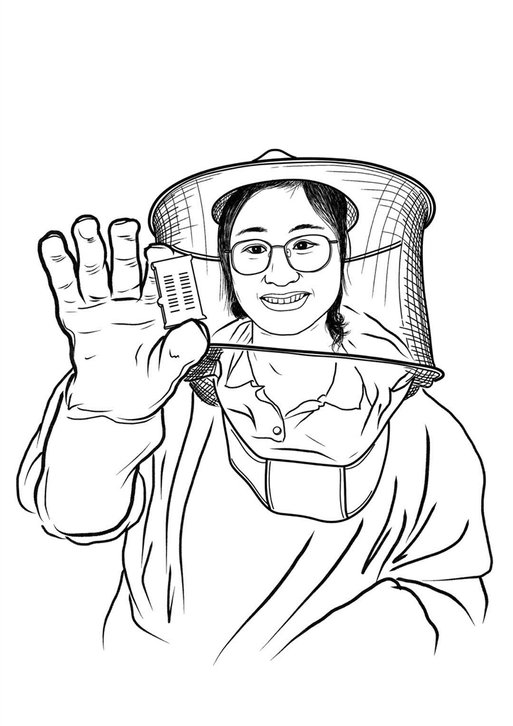 黄文秀,"七一勋章"获得者 (制图:张寒)