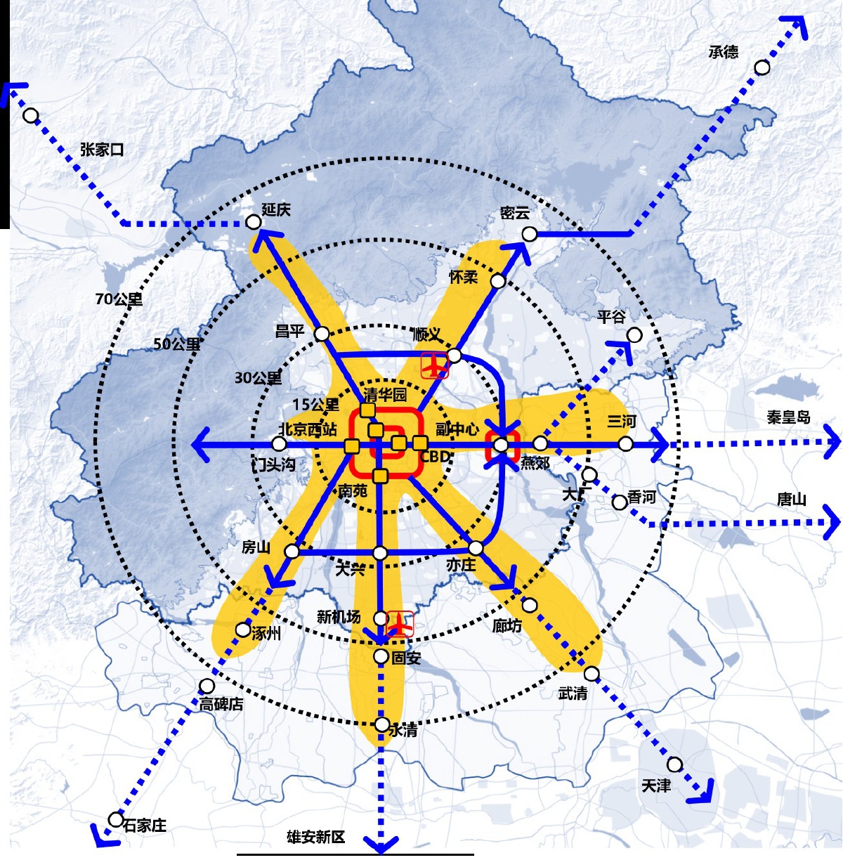 北京规划12条市域(郊)铁路线路_新浪财经_新浪网