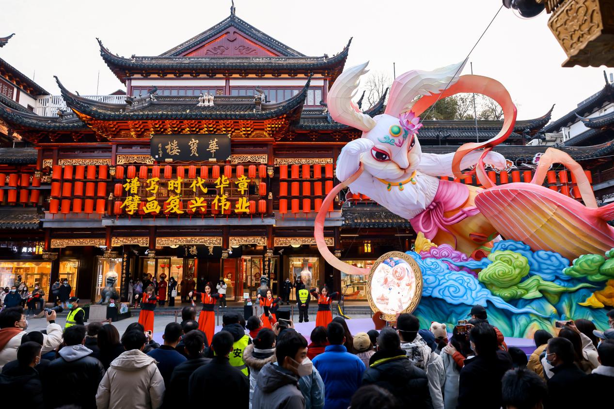 本文图均为豫园灯会实景均为受访者供图