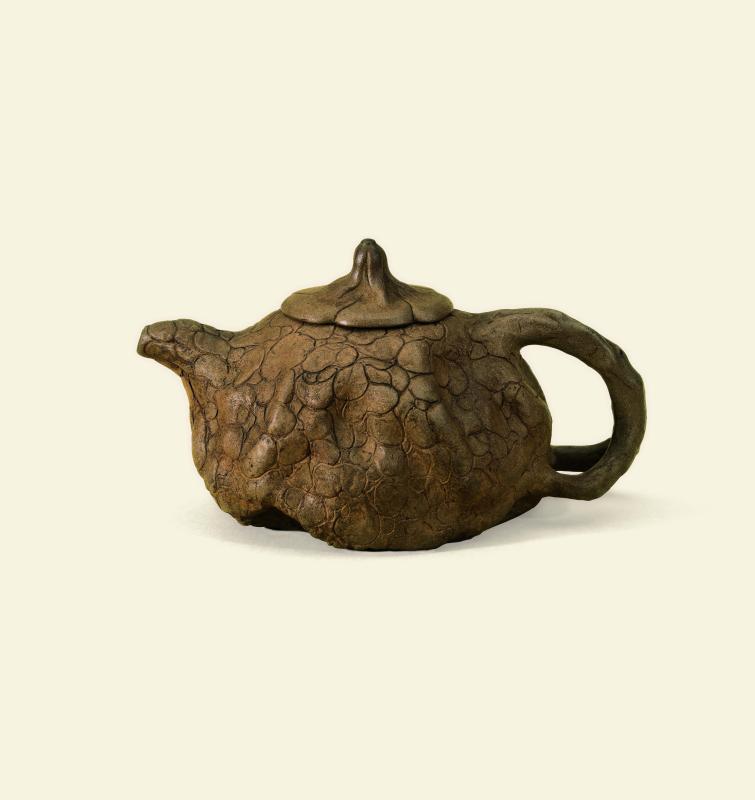 供春款 树瘿壶 19世纪末/20世纪初(图片由主办方提供)