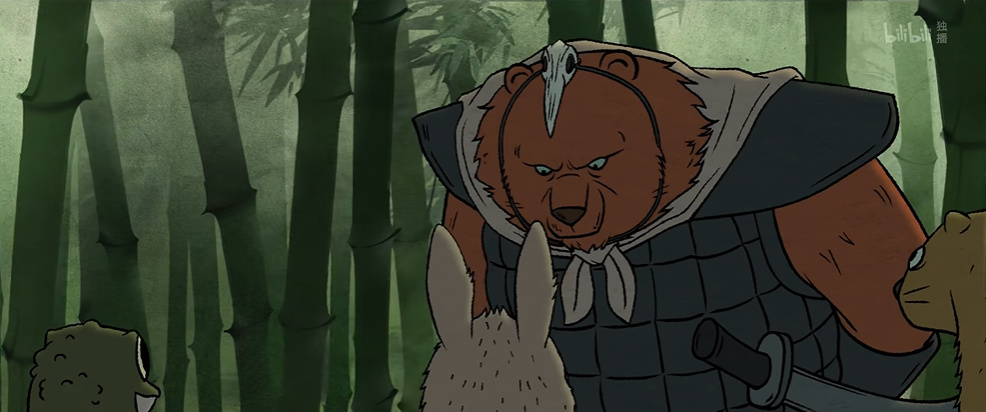 熊教头对其他小妖有压迫感。