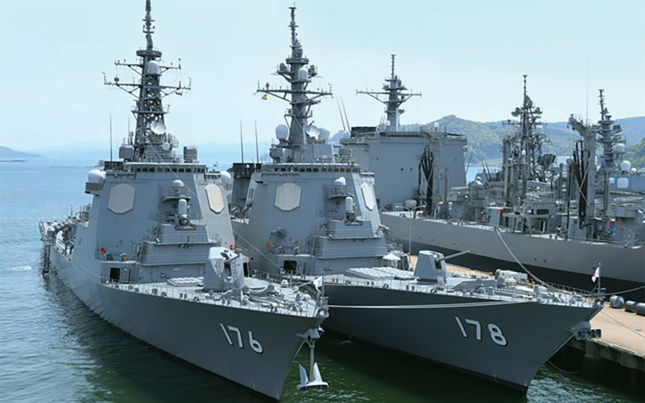 日本现在拥有8艘宙斯盾驱逐舰
