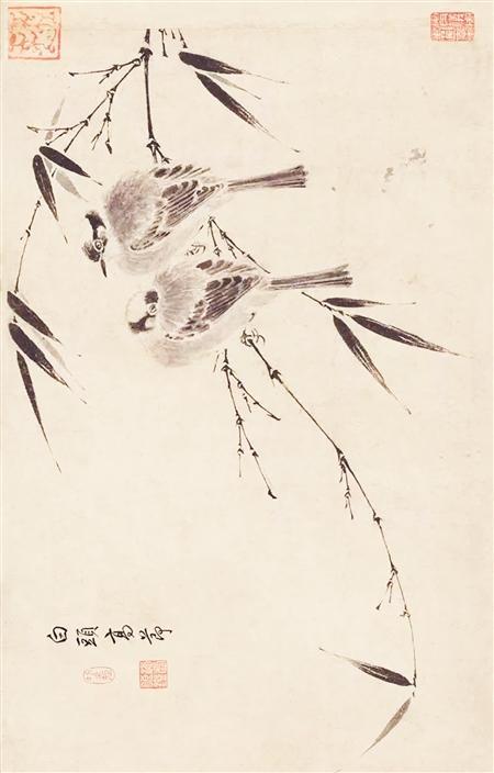 宋徽宗《写生珍禽图》(局部)