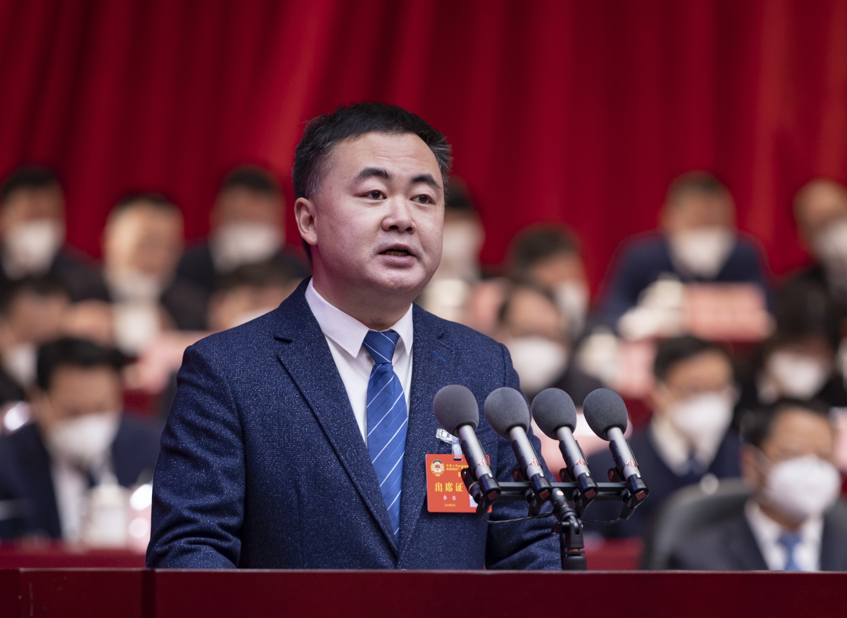 特写丨广安市两会上的重庆委员