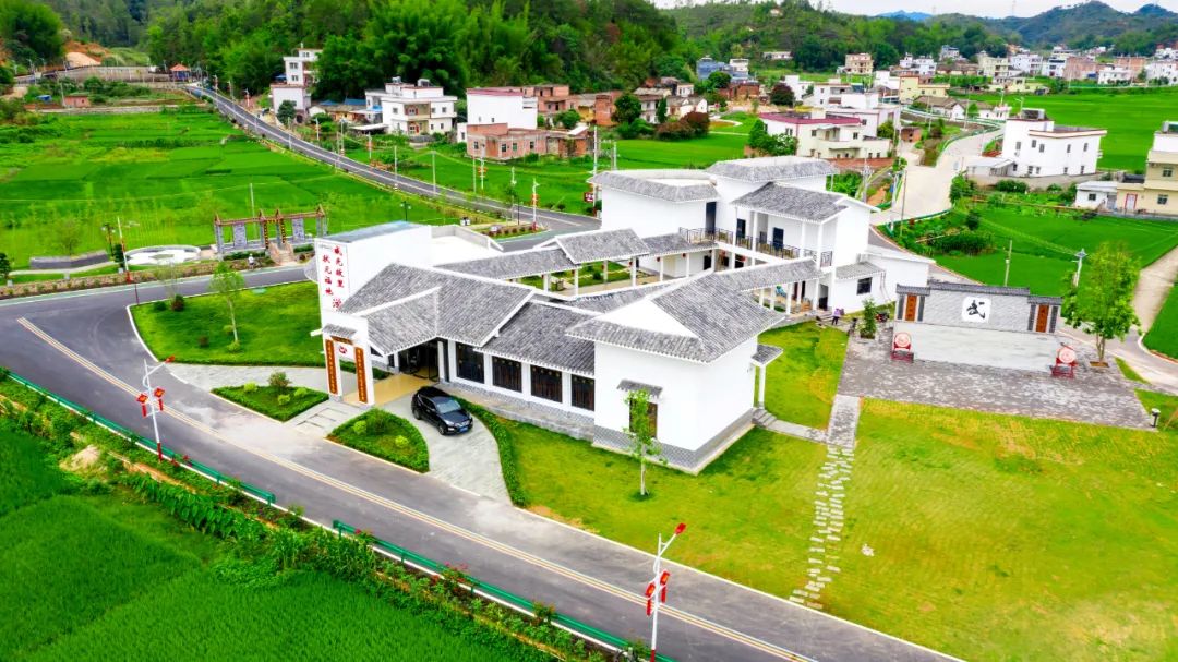 五华县华城镇黄埔村美丽乡村风貌.(五华县公路事务中心供图)