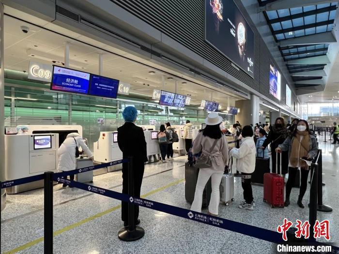 东航2023春运投入飞机753架 计划日均班次超2900班。 东航供图