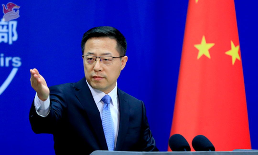 赵立坚资料图.图源:外交部网站