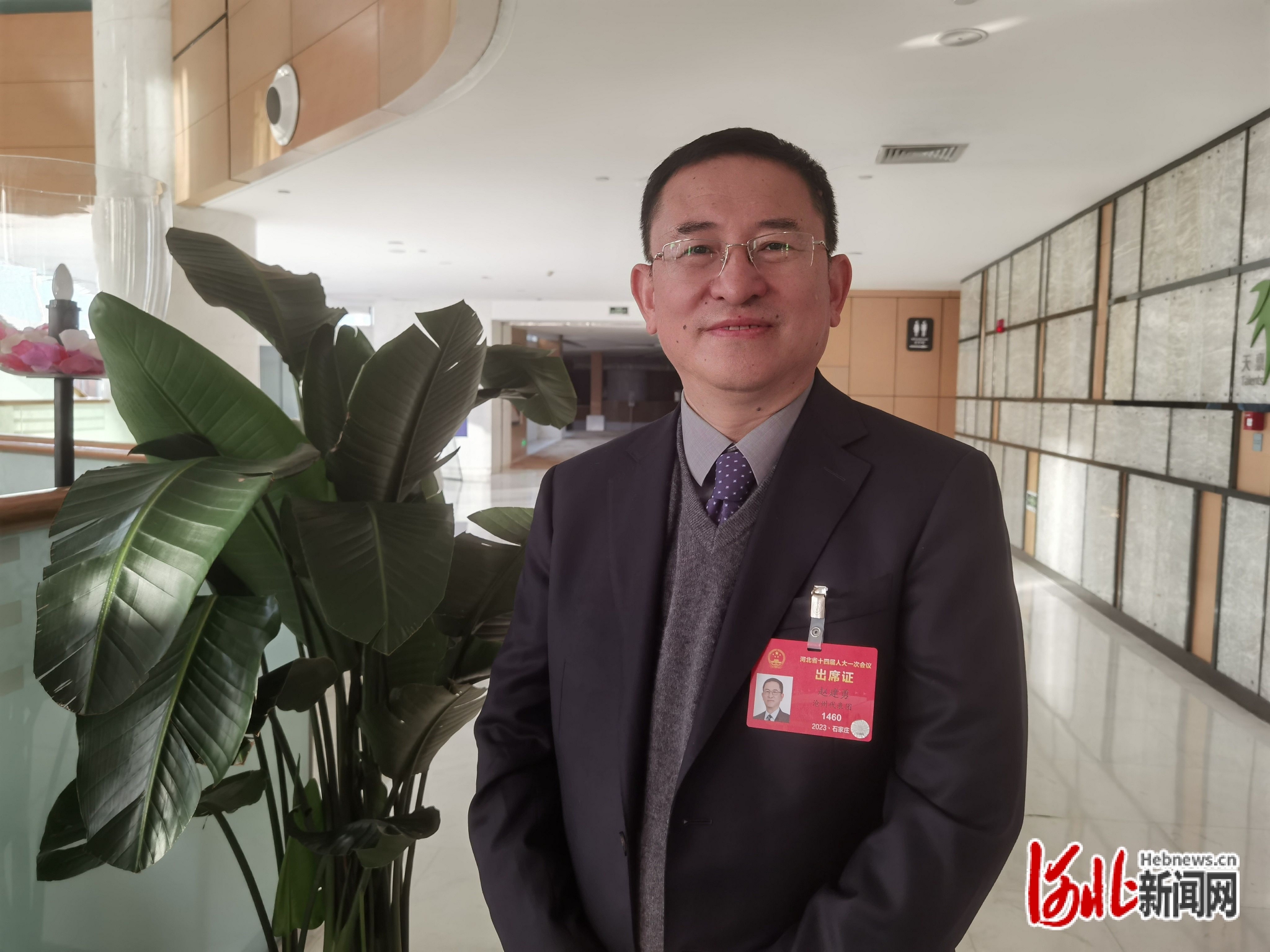 省人大代表,河北省沧州中西医结合医院院长赵建勇