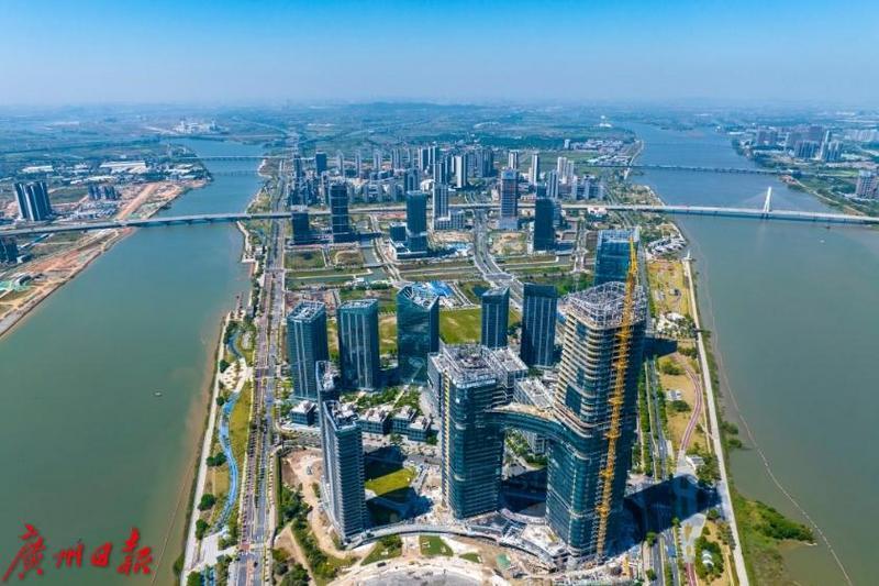 广州南沙明珠湾灵山岛尖.