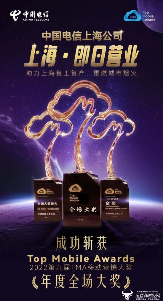 央企出圈！橱窗公益行动荣获TMA全场大奖