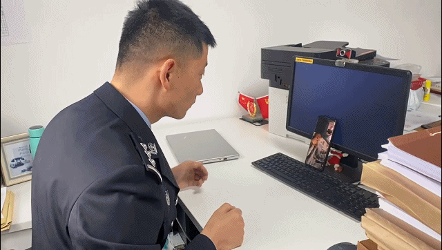 王欣反复与受害者沟通确认事实细节。受访者供图