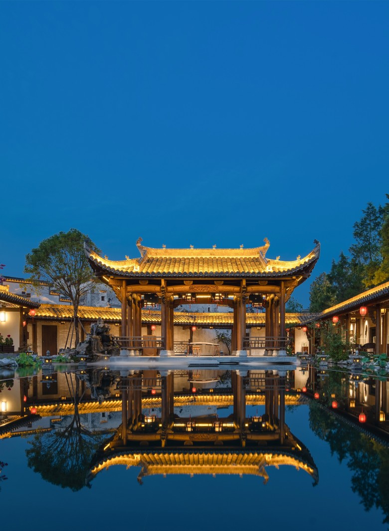 　　泊心云舍·明经园