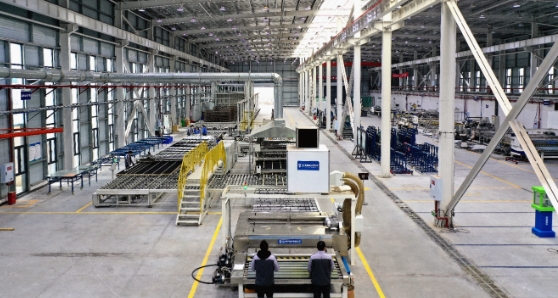 零零昊科技有限公司建材生产车间.李同周 摄