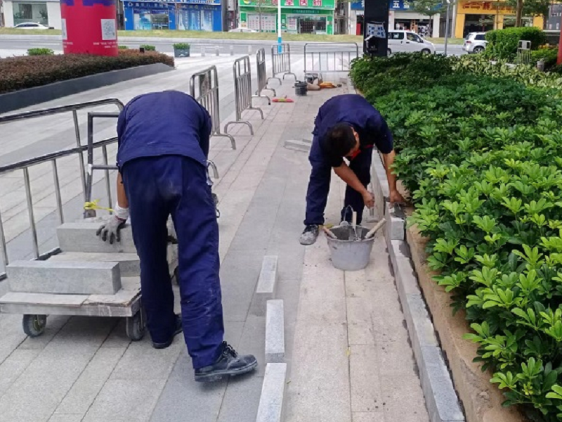 南沙环球中心工程技工改造花基