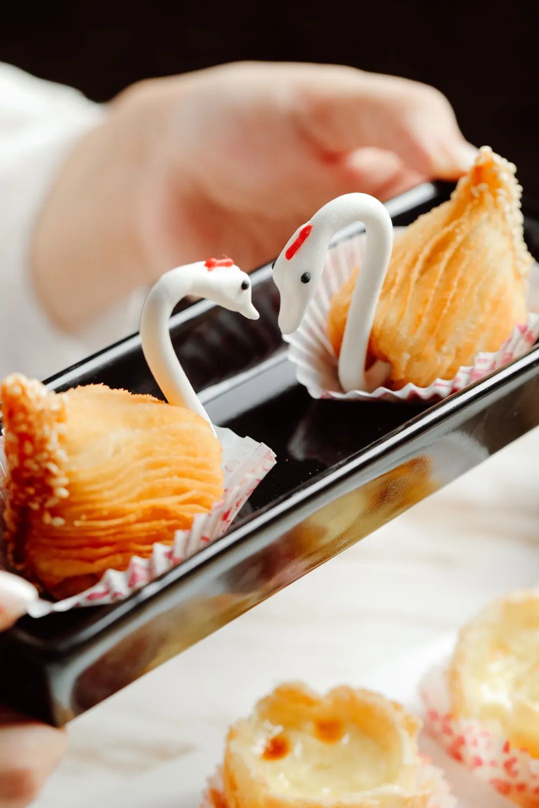 陶陶居大虾饺▲陶陶居百年烧鹅▲陶陶居百年烧鹅▲酥皮水牛奶菠萝包