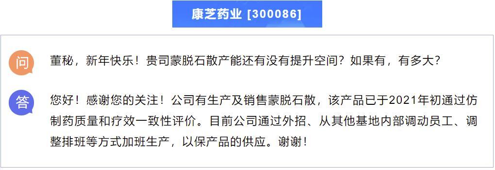 康芝药业投资者关系平台 来源：网络