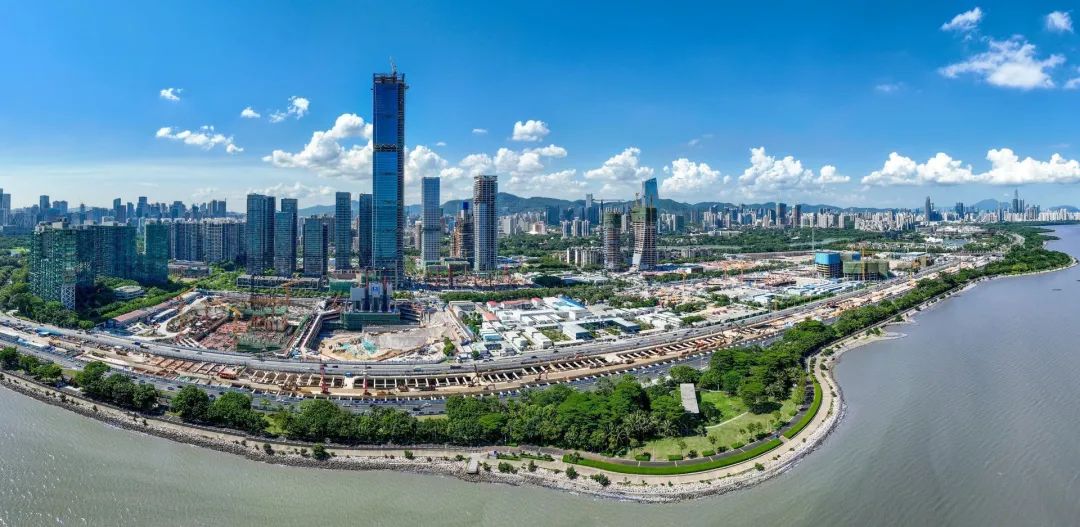 深湾之滨以科技,生态,时尚连接城市与自然,深圳湾超级总部基地滨海