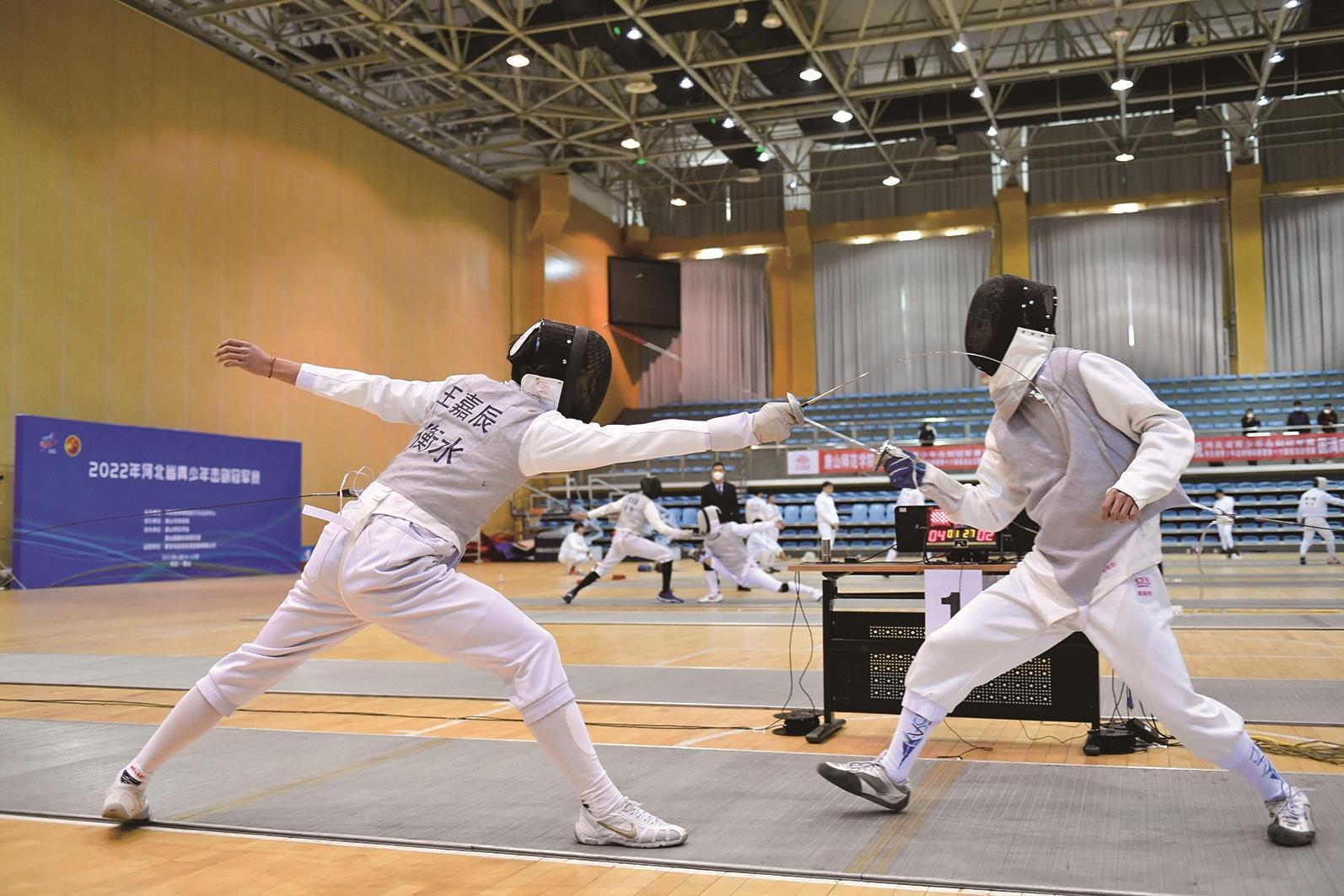 图为比赛现场.记者 赵亮 摄