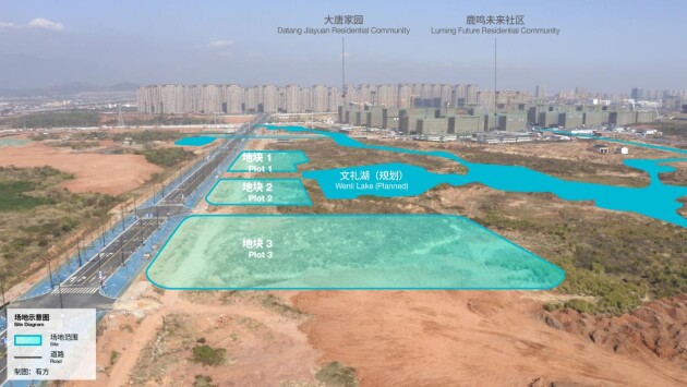 　　△标段#1场地示意图 ©有方
