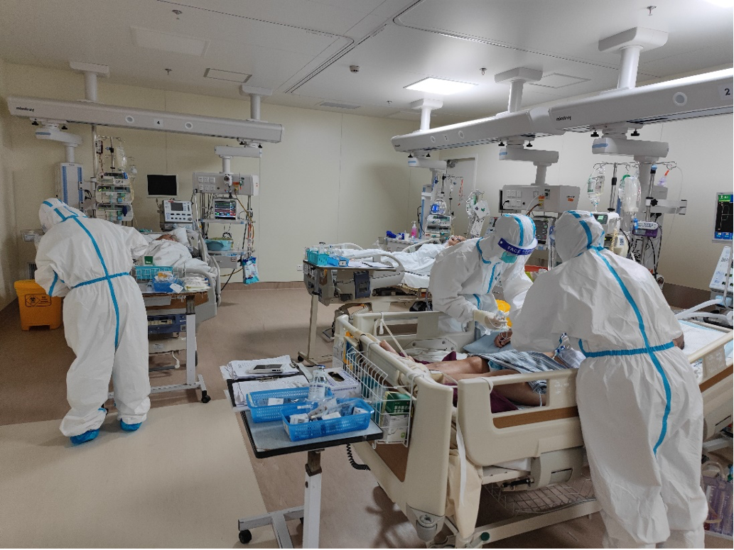 新华医院外科重症监护病房.医院 供图