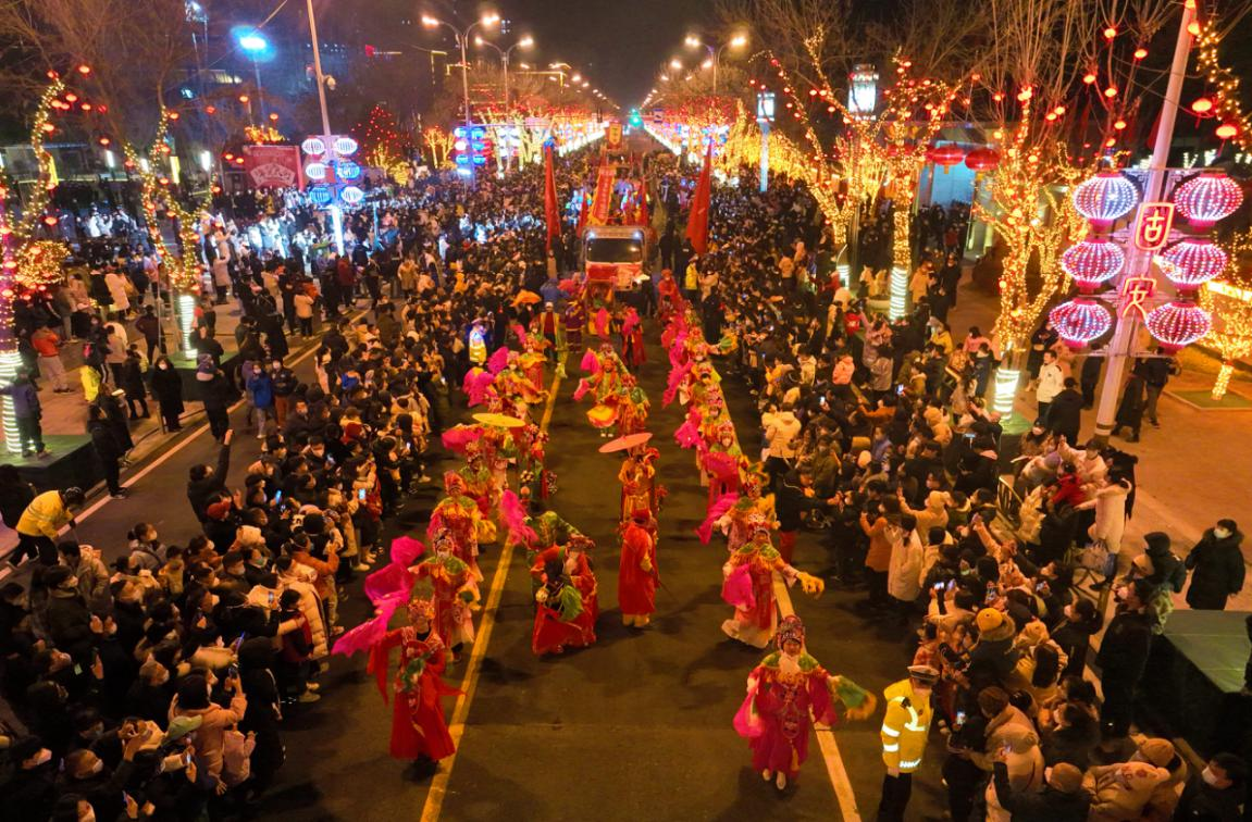 廊坊固安:文化大庙会 重燃 "烟火气"_新浪财经_新浪网