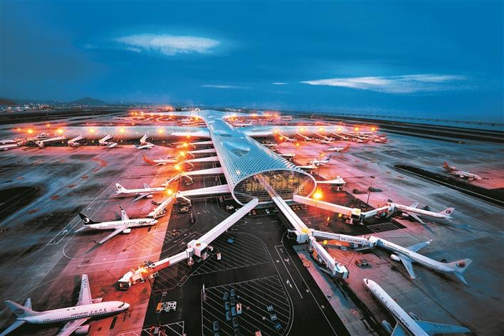 深圳机场目前是全球最繁忙机场之一.(资料图片)