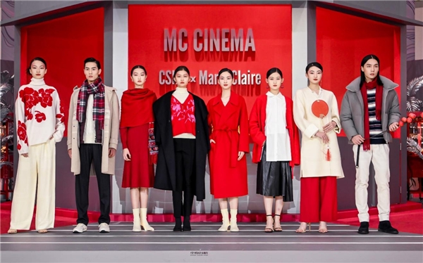 　　国风时装秀现场